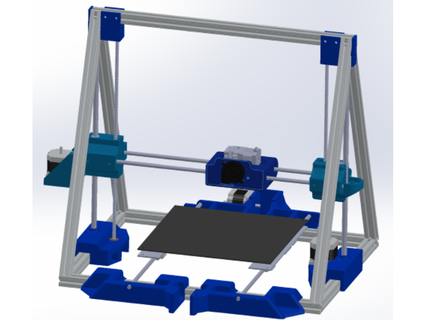experimental extrusion printer po3plestorm 3d print model - Mito3D