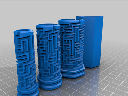 maze 3d print model - Mito3D