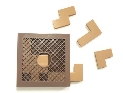 regarder verre tray packing puzzle Stewart cercueil stc 184 asie gel 3d print model - Mito3D