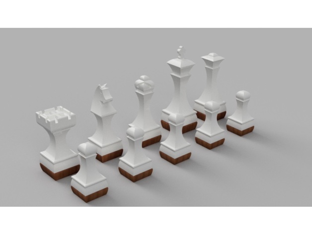 Schach Quadrat phifr 3D print model - Mito3D