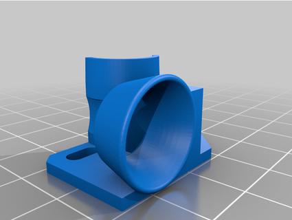 ender 3 v2 filamento guía rail stoyz 3d print model - Mito3D