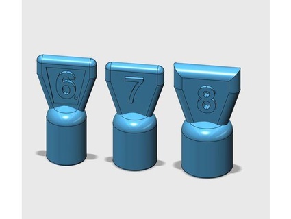 minikeys metrico tubo flessibile morsetti haitonno 3d print model - Mito3D