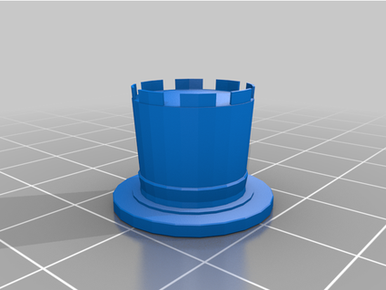 chaotique chapeau autant flottant objets foxflame1 3d print model - Mito3D