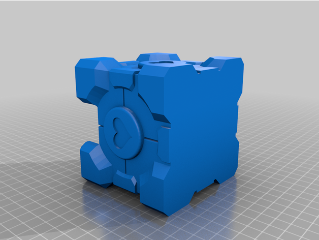 post it compagnon cube séparé facile impression bmlbytes1 3D print model - Mito3D