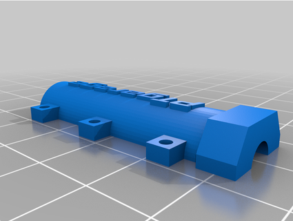 vagcom hex + cabo protetor pilha 3d print model - Mito3D