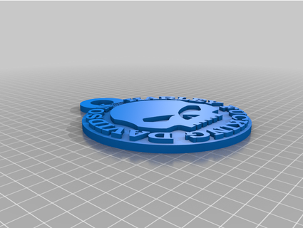 double sided harley keychain jjandros 3d print model - Mito3D
