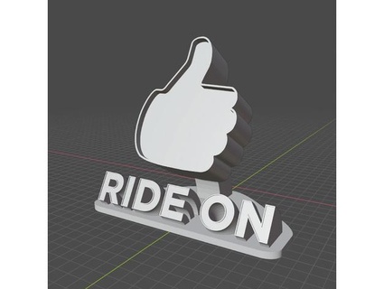 zwift ride thumbs itsryanlee23 3d print model - Mito3D