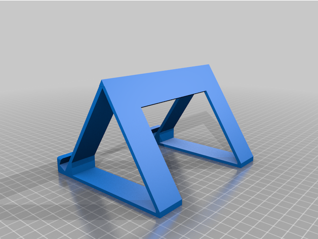 tilted tablet stand mebro2020 3D print model - Mito3D