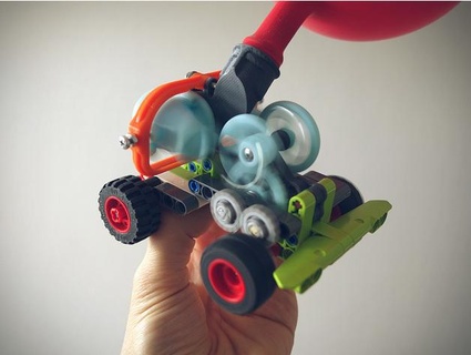 oscillante cilindro motore Lego slava z 3d print model - Mito3D