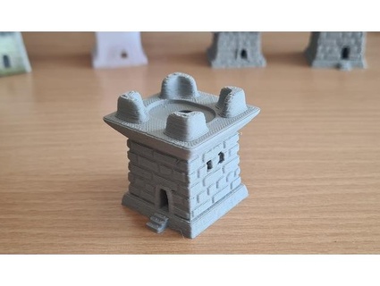 skral fortress tower die legenden von andor sengrath 3d print model - Mito3D