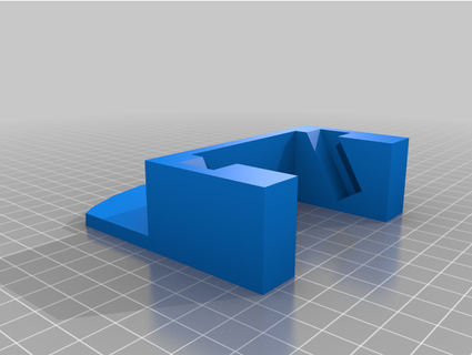 basic pinephone stand theclockworkcoder 3d print model - Mito3D