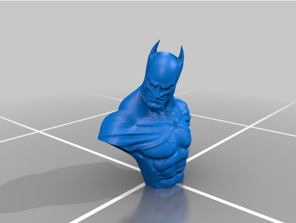 batman büst sheridanua 3d print model - Mito3D