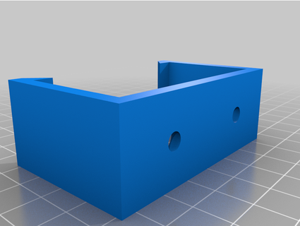 universal rectangular clip - fully customizable parametric scad thompatterson 3d print model - Mito3D