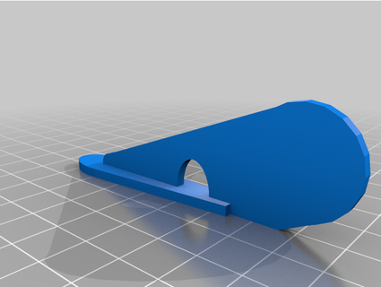 rc plane tail skid grykyo 3d print model - Mito3D
