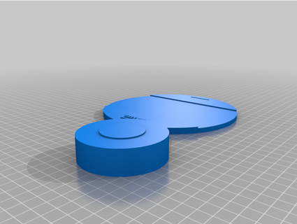 back future hoverboard plate upgrade cryptonde 3d print model - Mito3D