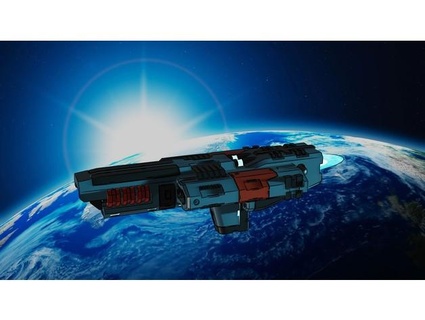 cruser class spaceship smight 3d print model - Mito3D