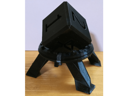 square cube gtftt 3d print model - Mito3D