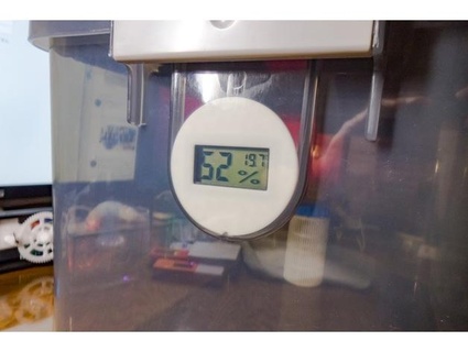 higrômetro montador Tóquio pássaro 3d print model - Mito3D