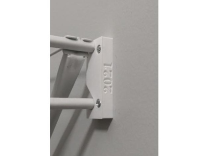 shelf end cap mount skelo 3d print model - Mito3D