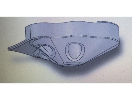 Steele 5 braço Parachoque zéubio 3d print model - Mito3D