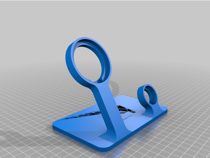 iphone watch magsafe stand remixed leask 3d print model - Mito3D
