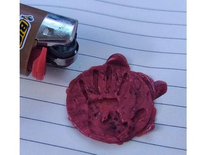 wax seal stamp system deadly neurotoxin 3d print model - Mito3D
