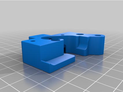 e3d toolchanger hemera mount captive nuts adammhaile 3d print model - Mito3D