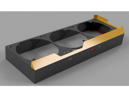 zotac 3080 3090 üçlü 92mm hayran kefen ses kısıklığı 3d print model - Mito3D