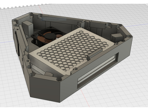 monoprice mini delta Puissance fourniture base slowbrohime 3D print model - Mito3D