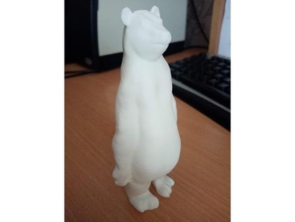 oso georg blanco alextormenta 3d print model - Mito3D