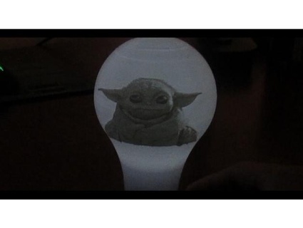 bebek Yoda Lamba taş ocağı çöpçü 3d print model - Mito3D
