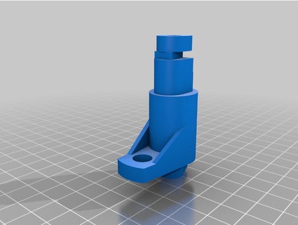 Piaggio dönüş sinyal Kulp destek cups02 3d print model - Mito3D