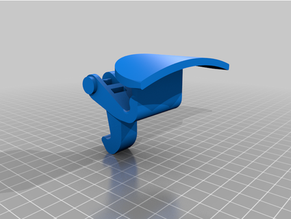 mini r50 glovebox handle samrobmoe 3d print model - Mito3D