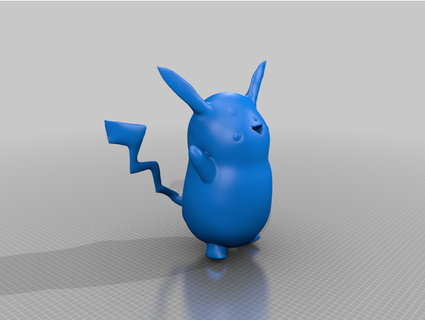 Pikachu benlotoc 3d print model - Mito3D