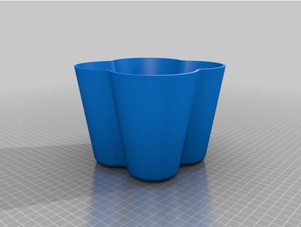 Nelke Vase Johnkh 3d print model - Mito3D