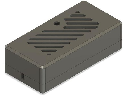lm2596 dc convertisseur casser forme Cas gaine nubbit 3d print model - Mito3D