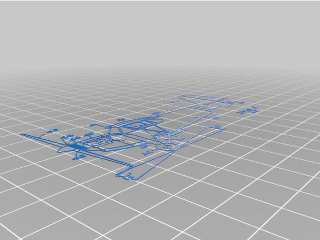 hélio avião patente plotter 366pete 3D print model - Mito3D