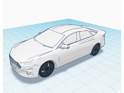 Ford Verschmelzung Mondeo gen 2 rkxone 3d print model - Mito3D