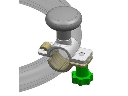 Logitech g29 g920 montagem rápida direção roda botão schlumpf999 3d print model - Mito3D