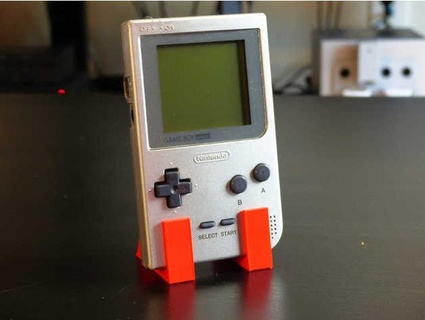 game boy pocket display stand 16bitgames 3d print model - Mito3D