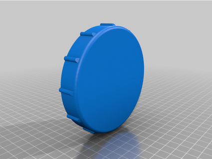 storage jar lid jimmyt 3d print model - Mito3D
