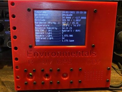 raspberry pi environmental plate ag6hq 3d print model - Mito3D