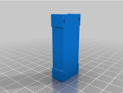 rj45 receptacle housing peter grohe 3d print model - Mito3D