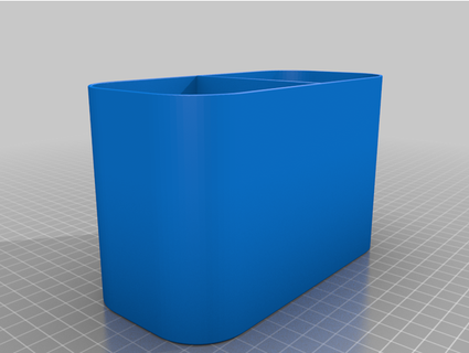 escritorio organizador mantener sencillo doble thalíafp 3d print model - Mito3D