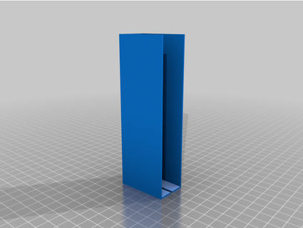 lipo batterie étui rigide étourdissement collant 3d print model - Mito3D