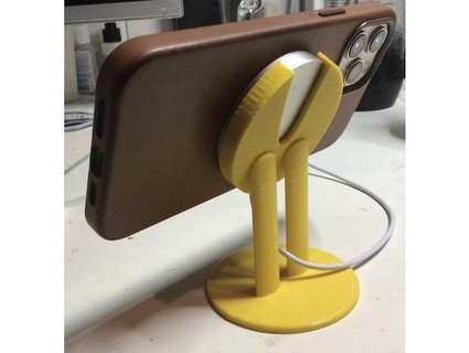 magsafe iphone stand geirkl 3d print model - Mito3D