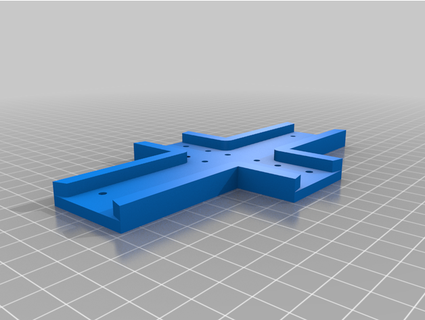 led matrix bracket avanhanegem 3d print model - Mito3D
