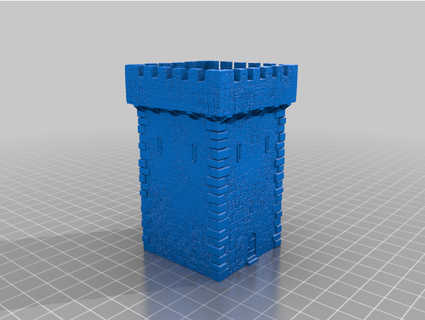 warmaster classic tower wall hankry 3d print model - Mito3D