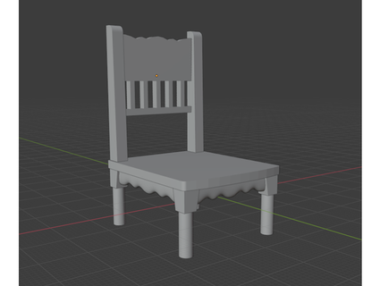 playmobil chair fclosheim 3d print model - Mito3D
