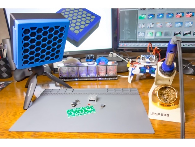 souder fumée extracteur tokyo oiseau 3D print model - Mito3D
